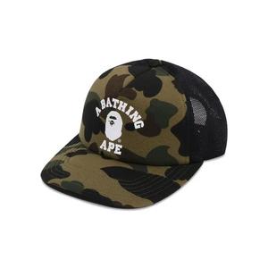 Головные уборы BAPE 1st Camo College Mesh Cap 'Зеленый'