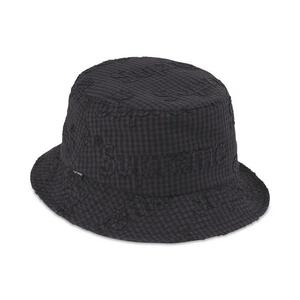 Панамы Supreme Monogram Gingham Crusher 'Black'