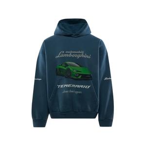 Худи с графичным принтом из коллаборации с Automobili Lamborghini