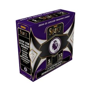 Коллекционные карточки 2024-25 Panini Select Premier League EPL Soccer Hobby Box