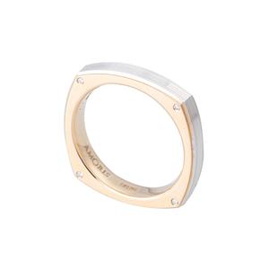 Мужское кольцо LITZ из белого золота 18K и розового золота с бриллиантом PJ-MS016M