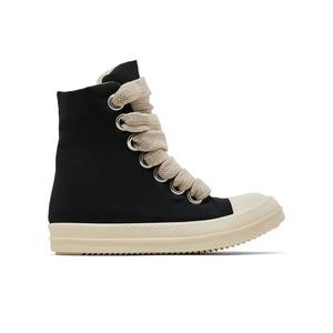 Кроссовки Rick Owens Wmns DRKSHDW Hollywood Jumbo Lace Puffer High 'Black Milk'