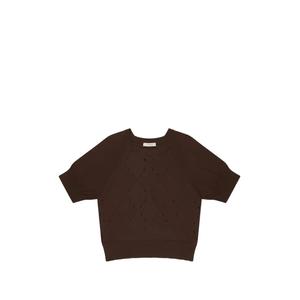 Свитер с узором в ромб