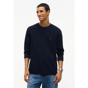 Футболка с текстурой и длинным рукавом - Tommy Mainline