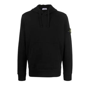 Худи Stone Island Logo Hoodie 'Черный'