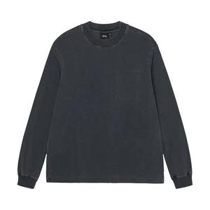 Свитшоты Stussy Pigment Dyed Mock Neck 'Washed Black'