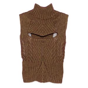 Топ Mary Corset с высоким воротником