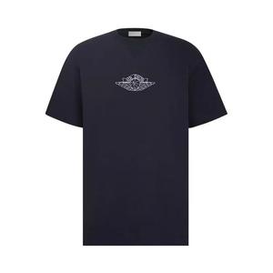 Футболки Dior x Air Jordan Wings T-Shirt 'Navy'