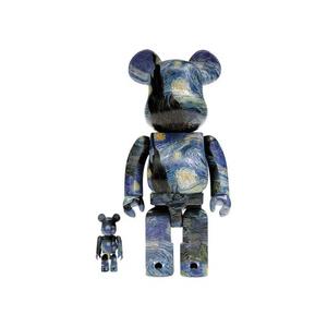 Фигурки BE@RBRICK x Vincent Van Gogh Набор 100% и 400% 'The Starry Night'