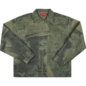Джинсовые куртки Supreme Is Love Denim Work Jacket 'Olive'