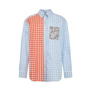Рубашки и топы Рубашка '5172 Light Blue/Orange'