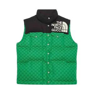 Жилеты Gucci x The North Face Padded Vest 'Green/Black'