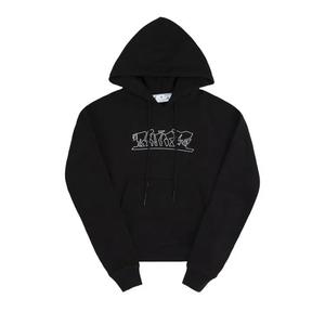 Худи Off-White Figure Of Speech Over Hoodie «Black/White»