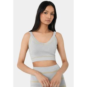 Shay Lurex Топ-бра из трикотажа с люрексом