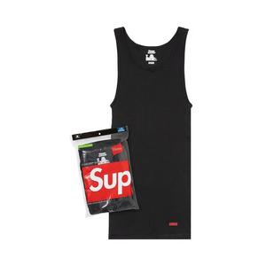 Tanks Supreme x Hanes Майки (3 шт.) 'Black'