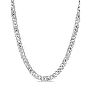 Серебряное колье с бриллиантами
