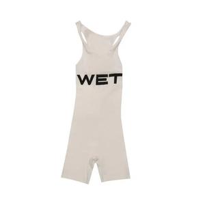 Боди YZY Mowalola Wet Bodysuit 'White'