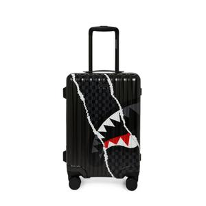 Клетчатый чемодан Shark Slash с принтом