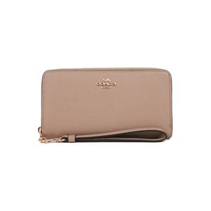 Кошелек Coach Zip Around C3441 длинный, цвет Taupe