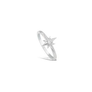 Diamondtalk 9k белое золото Кольцо с бриллиантом Let It Snow Rdt00012-a01