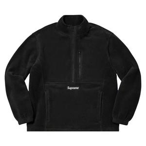 Полузастежки Supreme Polartec Half Zip Pullover 'Black'