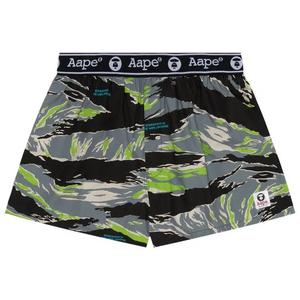 Нижнее белье AAPE Moonface Camo Boxers 'Хаки/Зеленый'