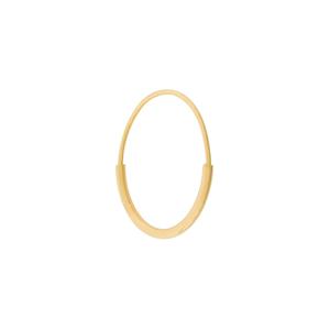 Серебряная серьга-кольцо Delicate Hoop 22