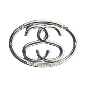 Брелоки и шнурки Stussy SS Link Carabiner 'Silver'
