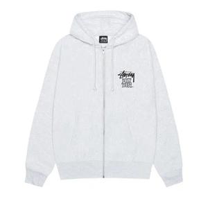 Зип-худи Stussy Welder Zip Hoodie 'Ash Heather'