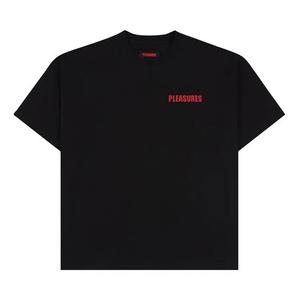 Футболки с коротким рукавом Pleasures Impact Heavyweight Shirt 'Black'