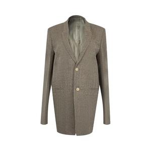 Куртки Rick Owens Concordian Jacket 'Черный меланж'