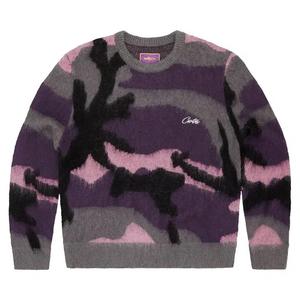 Свитера Corteiz Mohair Knit Sweater 'Sakura Camo'