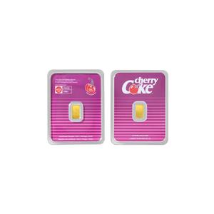 TOMEI x PAMP Coca-Cola® Cherry Coke Золотой слиток I 1G I Чистое золото 9999