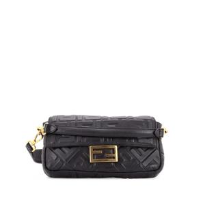 Сумка через плечо Baguette NM Bag среднего размера с узором Zucca