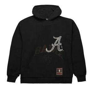 Худи Cactus Jack от Travis Scott x Mitchell & Ness Алабама Crimson Tide Оверлап Пуловер Худи 'Black'