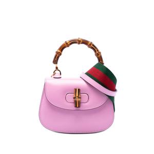 Сумка-сэтчел Mini Calfskin Web 1947 Bamboo Top Handle (2016-2026 годы)