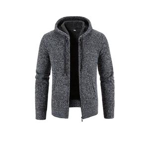 Вязаный кардиган с капюшоном HZYX-B215-6602