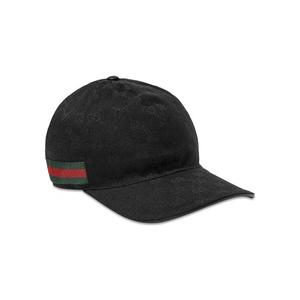 Кепки Gucci Original GG Canvas Baseball Hat With Web 'Black'