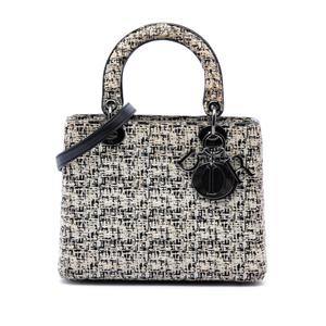 Сумка-сэтчел Tweed Sequin Lady Dior среднего размера (2013 год)