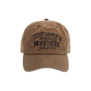 Кепки Snapbacks Stussy Mid-Depth Workgear Waxed Snapback 'Коричневый'