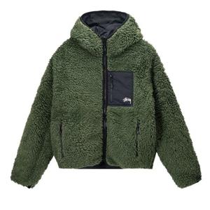 Верхняя одежда Stussy Sherpa Jacket 'Olive'
