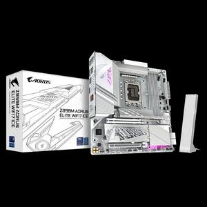GIGABYTE Z890M AORUS ELITE WIFI7 ICE MATX белая материнская плата (DDR5)