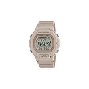 Женские цифровые часы LWS-2200H-4AV с шагомером и розовым резиновым ремешком