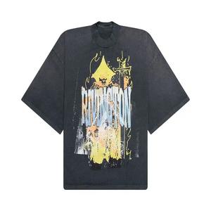 Футболки с коротким рукавом RIVINGTON roi Rebis Forgive Me Vintage T-Shirt 'Винтажный черный'