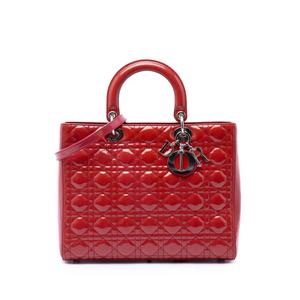Большая сумка-сэтчел Cannage Lady Dior (2010 год)