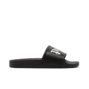 Слайды Palm Angels Wmns Pool Slider 'Черный белый'