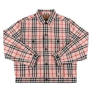 Джинсовые куртки Supreme x Burberry Джинсовая куртка-тракер 'Розовый'
