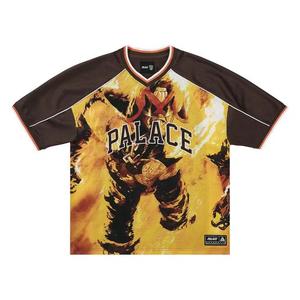 Джерси Palace Judge Dredd Flames Mesh Jersey 'Brown'