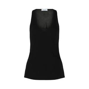Майки Ferragamo Silk Tank Top 'Черный'