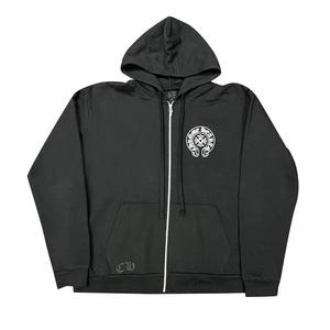 Zip Ups Chrome Hearts Hangzhou Horseshoe Zip-Up Hoodie 'Черный'